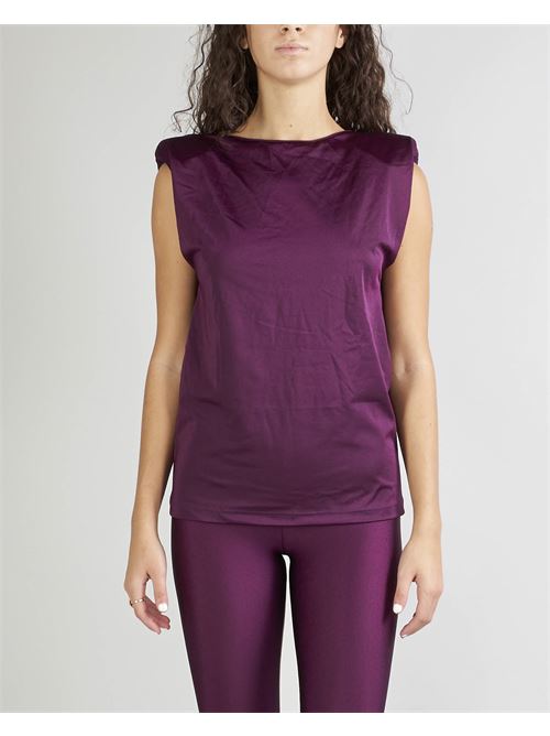 T-shirt with shoulder straps District Margherita Mazzei DISTRICT MARGHERITA MAZZEI | T-shirt | LS5255